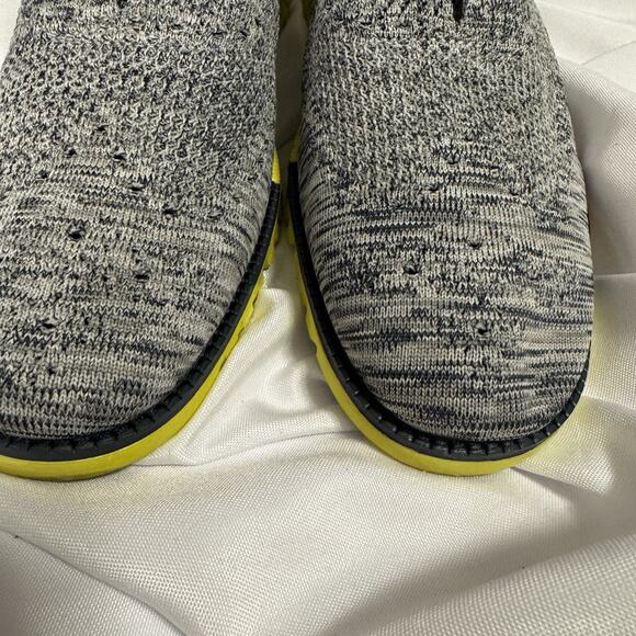 Cole Haan Oxfords Mens Size 11 Gray Neon Lace Up Zerogrand Shoes never worn BoxB main image 10